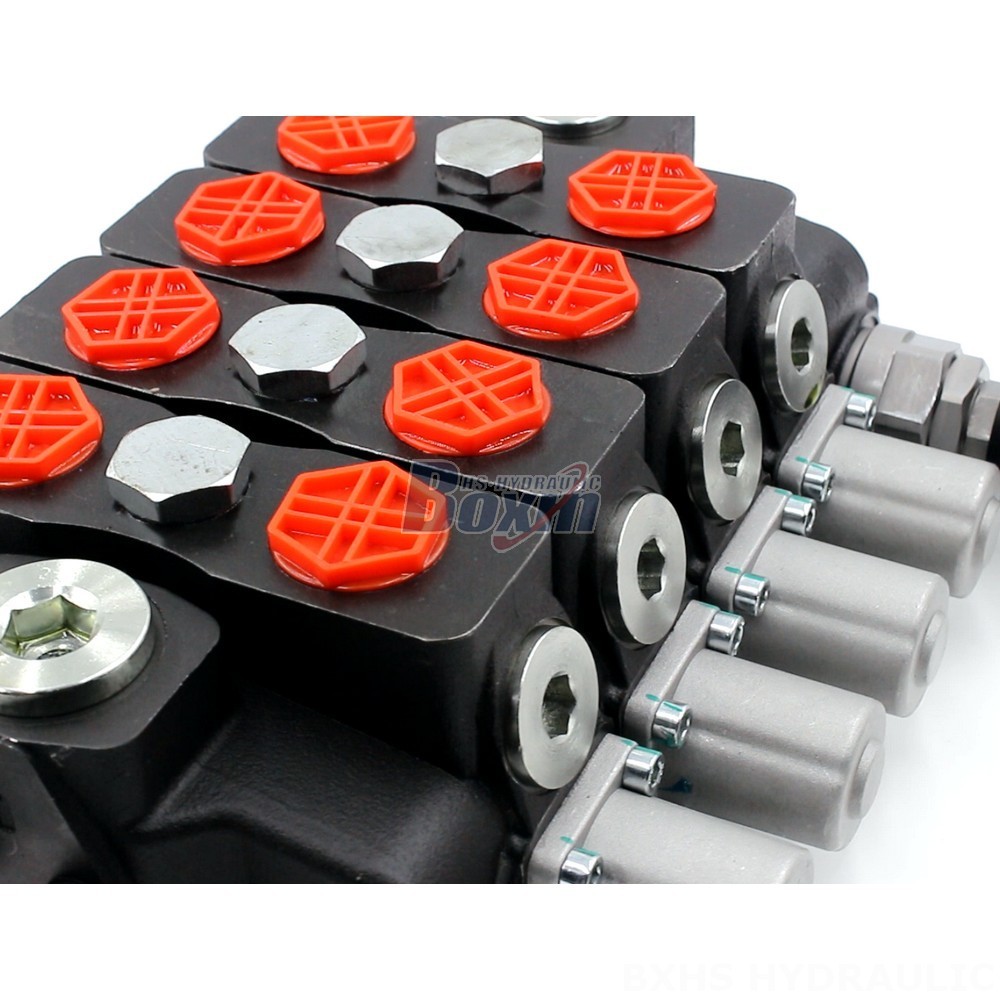 SD8-Electric unloading valve Manual 4 Spool Sectional Directional Valve | Hydraulic Products Manufacturer detail image